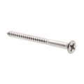 Prime-line Wood Screws Flat Head Phillips Drive 10 X 2-1 2 In Grade 18-8 15 Pack 
