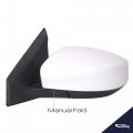 Spieg Ni1320238 Driver Side Mirror Replacement For Nissan Sentra 2013-2015 Power Paintable White 3pin Lh