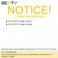 Ocpty 2 Remotes Key Fob For Dodge Journey Durango 2011-2018 M3n40821302