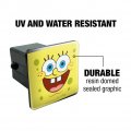 Spongebob Goofy Smile Face Tow Trailer Hitch Cover Plug Insert