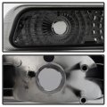 Acanii For 2000-2006 Chevy Suburban Tahoe 99-02 Silverado Smoked Lens Parking Turn Singal Lamps Bumper Lights Pair Set