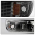 Acanii For 2000-2006 Chevy Suburban Tahoe 99-02 Silverado Smoked Lens Parking Turn Singal Lamps Bumper Lights Pair Set