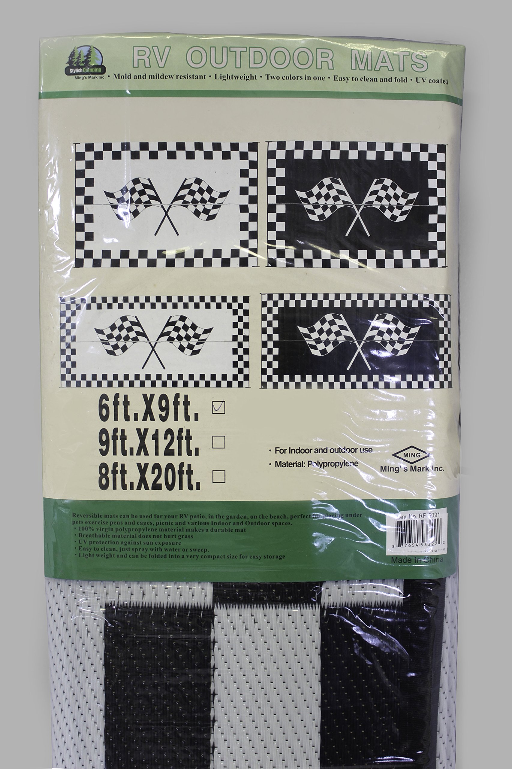 Ming S Mark Rf-6091 6 X 9 Mat Racing Flag