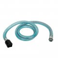 1 Inch Suction Hose For Fuel Transfer Pump With Threaded Couplings Oil Diesel Kerosene Tube 6 Feet Length