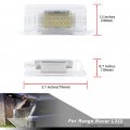 Nslumo Led Courtesy Luggage Compartment Lights Replacement For 2002-2012 Land Ro Ver Range Rover L322 6500k Xenon White