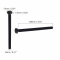 Aicosineg M8 X 120mm Carbon Steel Grade 8 External Hex Head Screw Bolts Metric Thread Hexagon Fastener For Hardware Furniture
