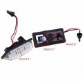 Polarlander 2 Pcs Error Free 18 3528 Smd Led License Number Plate Lamp Car Light Fit For Nissan Teana J31 J32 Maxima Cefiro