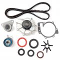 Timing Belt Kit Including Water Pump With Gasket Tensioner Bearing Etc Ocpty Compatible For 2000 2001 2002 2003 2004 Volvo S40