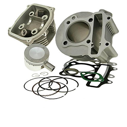 Big Bore Cylinder Kit And Head Assembly 80cc Gy6 Scooter Go Kart Atv