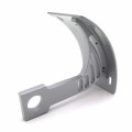 Htt Motorcycle Silver Vertical Curved Mount License Plate Bracket Tag Holder For Kawasak 1998-2005 Zx-9 1996-2003 Zx-9r