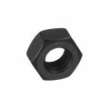 Uxcell 1 4-28 Unf Hex Nuts Carbon Steel Grade 8 Black Oxide Hexagon Nut For Screw Bolt 10 Of Pack
