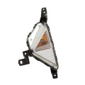 Front Driver Side Turn Signal Light For Hyundai Elantra 2019 2020 With Bulbs Replace Hy2530102 92301f2510 Round Black Plastic 