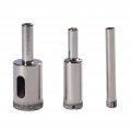 Drilax Diamond Drill Bit Set 1 4 2 3 Inch Drilling Granite Quartz Countertop Ro Filter Faucet Hole Ceramic Porcelain Tile Glass 