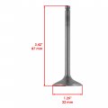 Caltric 12005-1093 120051093 12007-1002 12011-1003 Exhaust Valve Kit Compatible With Kawasaki