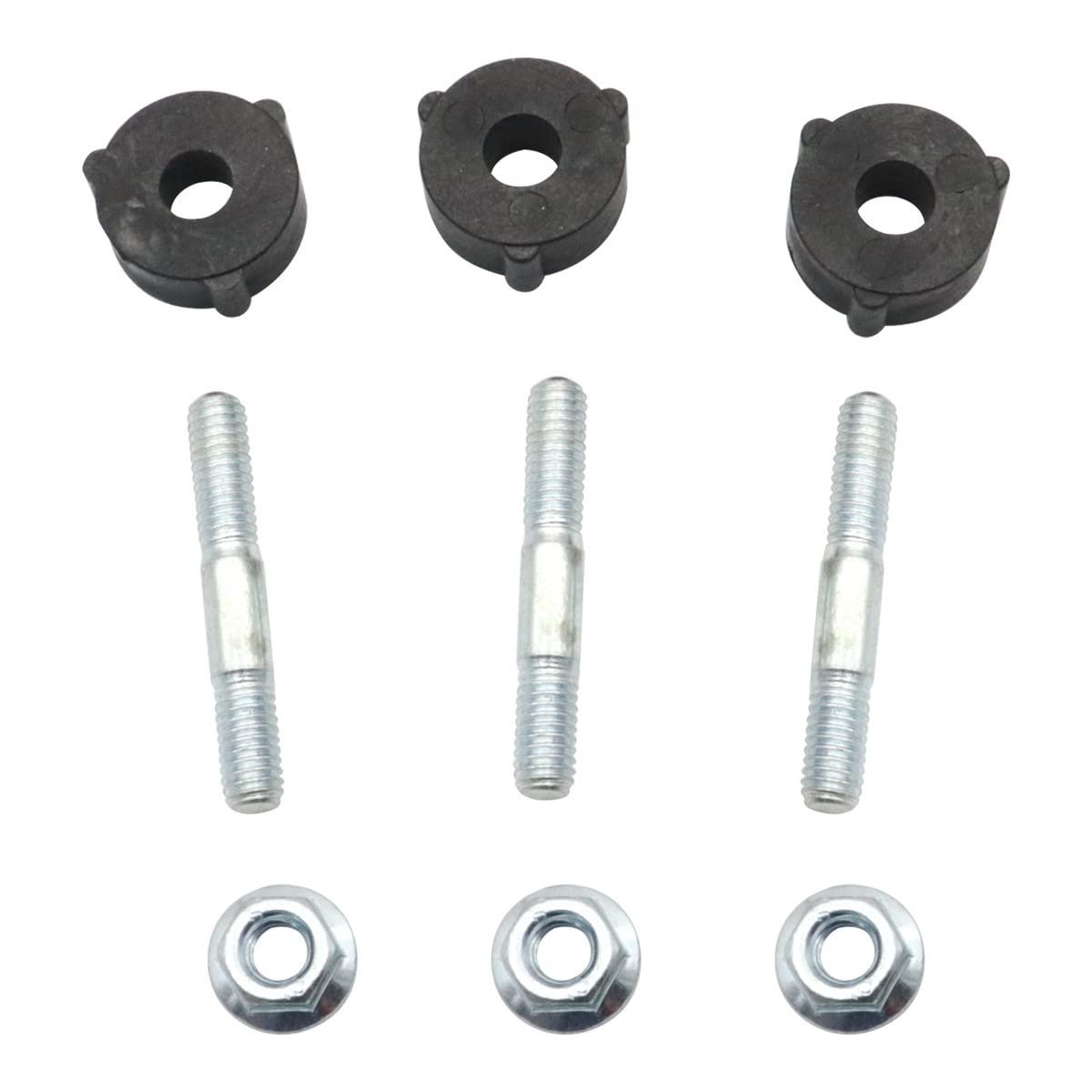 Fuel Rail Hardware Kit For Honda Acura B D Series Civic Integra Includes 3 Spacers Threaded Studs And Nuts