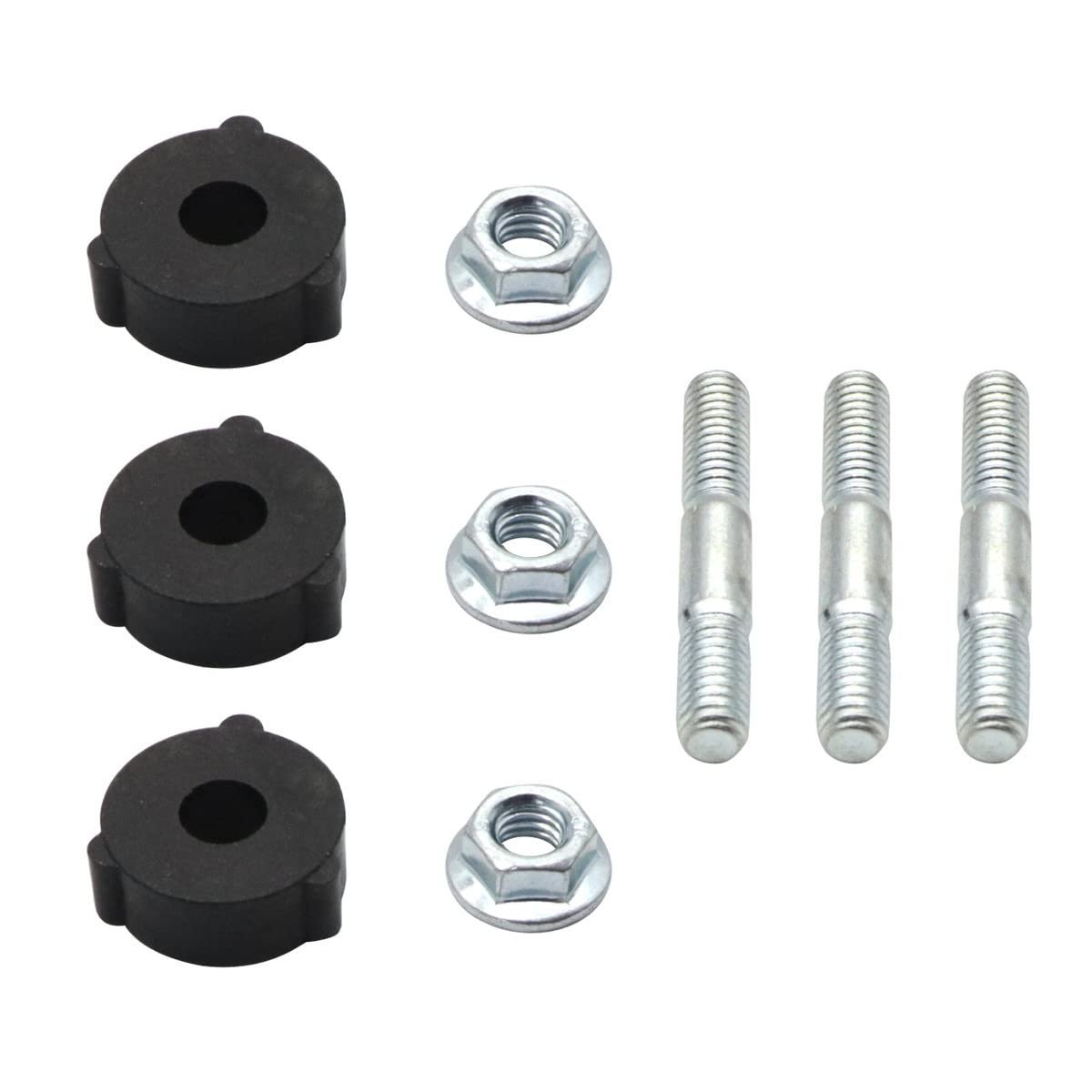 Fuel Rail Hardware Kit For Honda Acura B D Series Civic Integra Includes 3 Spacers Threaded Studs And Nuts