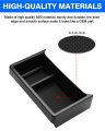 Gear Shift Storage Box For Ford Maverick 2022 2023 2024 Accessories Center Console Organizer Secondary Insert Tray With Black
