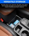 Gear Shift Storage Box For Ford Maverick 2022 2023 2024 Accessories Center Console Organizer Secondary Insert Tray With Black