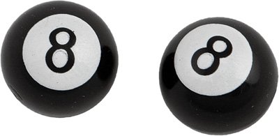 Harddrive W99-6216b2 Valve Stem Cap 8 Ball1 Pack