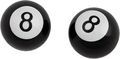 Harddrive W99-6216b2 Valve Stem Cap 8 Ball1 Pack 