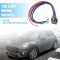 X Autohaux Tail Light Wiring Harness For Mini Cooper F55 F56 F57 Lamp Connector Bulb Socket 63217361305 Wire Plug 6 18 Gauge