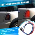 X Autohaux Tail Light Wiring Harness For Mini Cooper F55 F56 F57 Lamp Connector Bulb Socket 63217361305 Wire Plug 6 18 Gauge