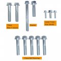 Transmission Bolt Kit Replacement For Civic Acura Integra B Series B16 B18 B20 5pcs Silver