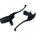 1 25mm Black Universal Motorcycle Handlebar Hydraulic Brake Master Cylinder Clutch Lever