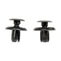 Splash Shield Retainer For Honda Ridgeline 2017 2018 2019 2020 Black Nylon Push Fastener 20mm Head Diameter 10mm Length 2 
