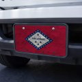 Rustic Arkansas State Flag Distressed Usa Novelty Metal Vanity Tag License Plate