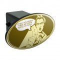 Finish Your Beers Sober People In China Funny Humor Oval Tow Trailer Hitch Cover Plug Insert