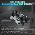 Uxcell Front Left Side Power Door Lock Actuator Motor Ford Focus 2002-2007 For Mercury Cougar 1999-2002 No 937604