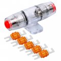 Conext Link Fhz1s150-5 1pc 4 8 Awg Afs Fuse Holder With 5pcs Fuses Zinc Nickel Plated 150 Amp 