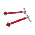 Ak-271-a Adjustable Rear Upper Trailing Arms With Spherical Bearings Set Of 2 For Mazda Rx-8 Fe 2003 To 2011 Red Alloy Steel 