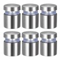 Uxcell 3 4 Dia X 1 19x25mm Standoff Screws Wall Mount Sign Holders Acrylic Glass Nails 6pcs
