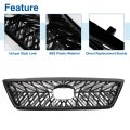 Front Upper Bumper Grille For Lexus Lx470 1998-2008 Kidney Grill Facelift Trd Black