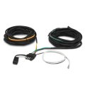 4 Pin Flat Trailer Tail Light Wiring Harness Kit 25 Ft Wishbone Style Fit For Marine Boat Atv Or Other Cargo Utility W 4-way