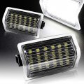 Eparts Xenon White 18-led Step Courtesy Door Light For Mercedes-benz C E Ml Gl Glc Gle 