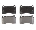 Front Disc Brake Pad Set For Detomaso Pantera 1981 1982 1983 1984 1985 1986 1987 1988 1989 Pc-647521 