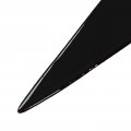 Fydun 2pcs Car Front Headlight Eyebrow Glossy Black Trim Soft Plastic Stickers Decal Replacement For Benz W204 Prea Facelift