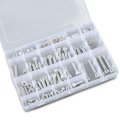 Engine Bolt Kit Set Silver For Small Block Chevy Sbc 283 305 327 350 400 Sb Non-efi