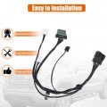 Uxcell Car A C Heater Blower Motor Wiring Harness Replacement For Chevrolet Colorado Gmc Canyon