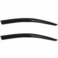 Outside 4 Pieces Black Window Visors Shade Sun Rain Wind Guards Cover Acrylic Replacement For 2008-2017 Lancer