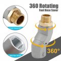 3 4 In Npt Fuel Hose Swivel With 360 Rotating Connector For Transfer Pump Zinc Alloy Plane 2 Pcs