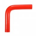 X Autohaux 25mm 0 98 Id 90 Degree Elbow Silicone Reducer Hose Pipe Bend Turbo Water Intercooler Red