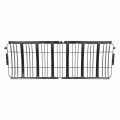 Ch1200243 Factory Style Front Bumper Grill Grille Frame Assembly Compatible With Jeep Liberty 2002-2004 Matte Black