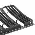 Ch1200243 Factory Style Front Bumper Grill Grille Frame Assembly Compatible With Jeep Liberty 2002-2004 Matte Black