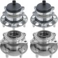 Motorbymotor Front Rear Wheel Hub Bearing Assembly Fits For Kia Optima Sportage Cadenza Hyundai Sonata Tucson And Assembly-5 
