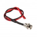 Keenso 4pcs Car Led Indicator Light Bulbs 12v 8mm Panel Pilot Dash Warning Lamp Van Boat White