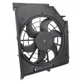Autokay Cooling Fan Assembly Electric Radiator Automotive For Bmw 1999-2005
